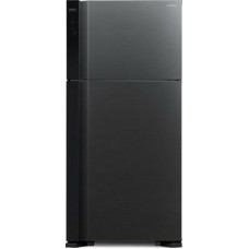 Двухкамерный холодильник Hitachi R-V 662 PU7 BBK чёрный бриллиант