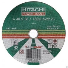 Hitachi 18016HR Круг отрезной A24 (14A) 180*1.6*22