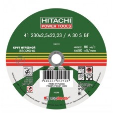 Набор Hitachi Круг отрезной 230х2.5х22 А24 упак. 25 шт.