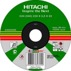 Круг отрезной Hitachi 400х4х32 А24 упак. 15 шт.
