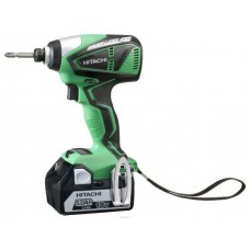 Шуруповерт аккумуляторный ударный Hitachi WH18DBEL