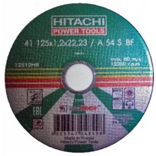Hitachi 12512HR Диск отрезной по металлу 125х22,1,2 мм